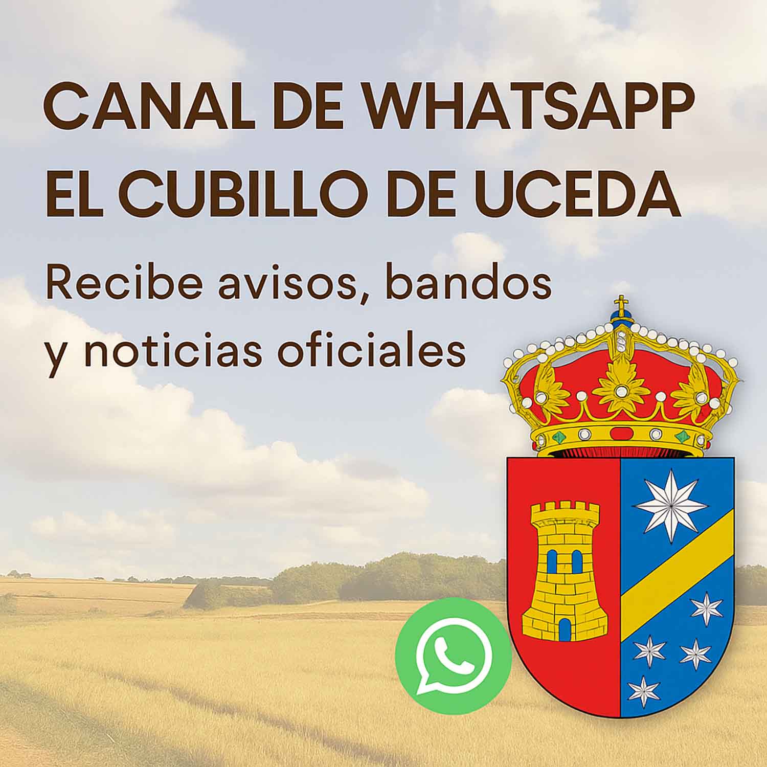 Ya tenemos canal de WhatsApp