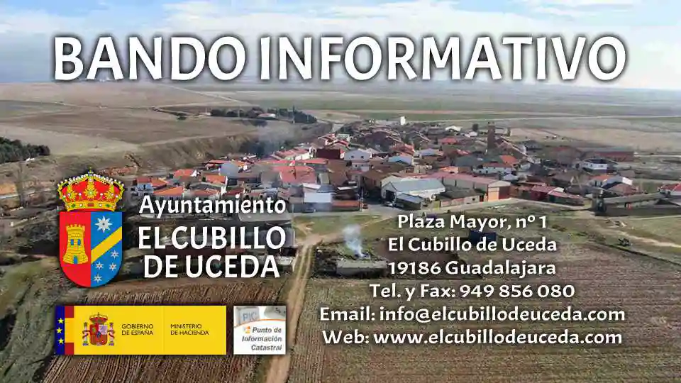 Bando Ayuntamiento El Cubillo de Uceda